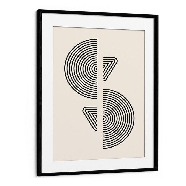 Framed BLACK MOLE LAGOON, BOHO ART PRINTS by Asian Monk adds minimalistic elegance to any wall decor.