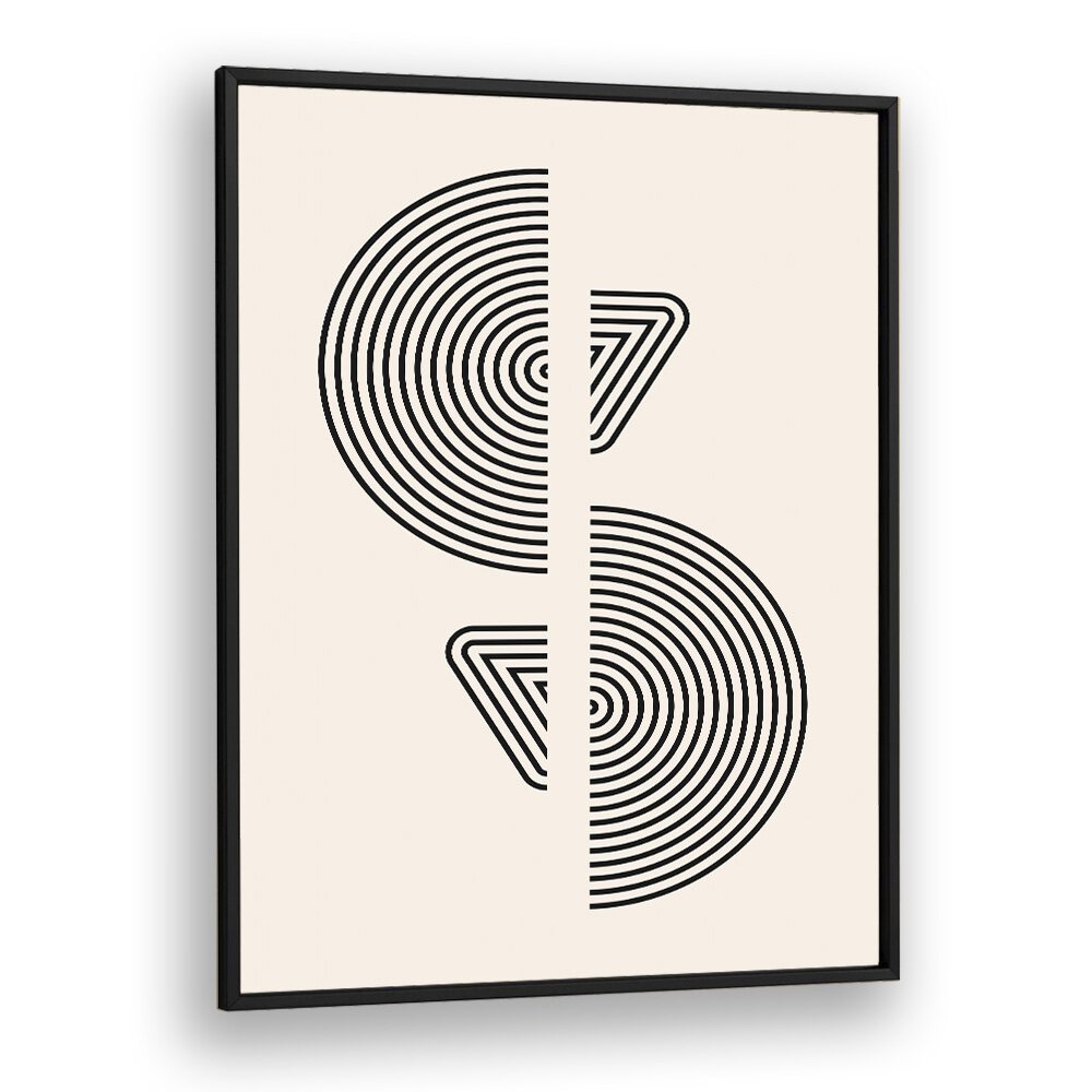 Framed BLACK MOLE LAGOON, BOHO ART PRINTS by Asian Monk adds minimalist elegance to your wall decor.