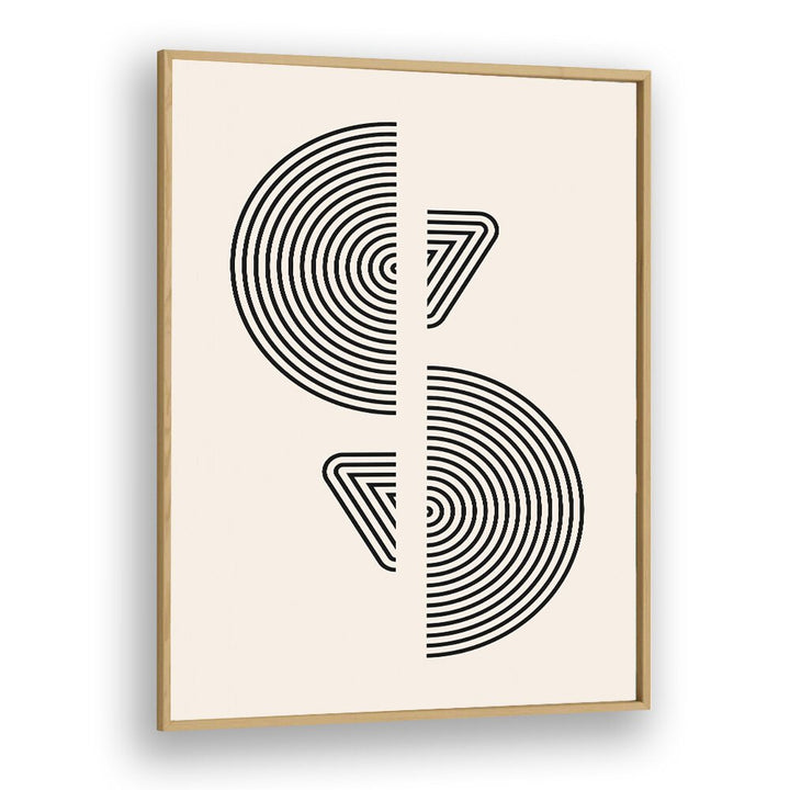 Framed BLACK MOLE LAGOON, BOHO ART PRINTS by Asian Monk, featuring minimalist design and elegant lines for your decor.