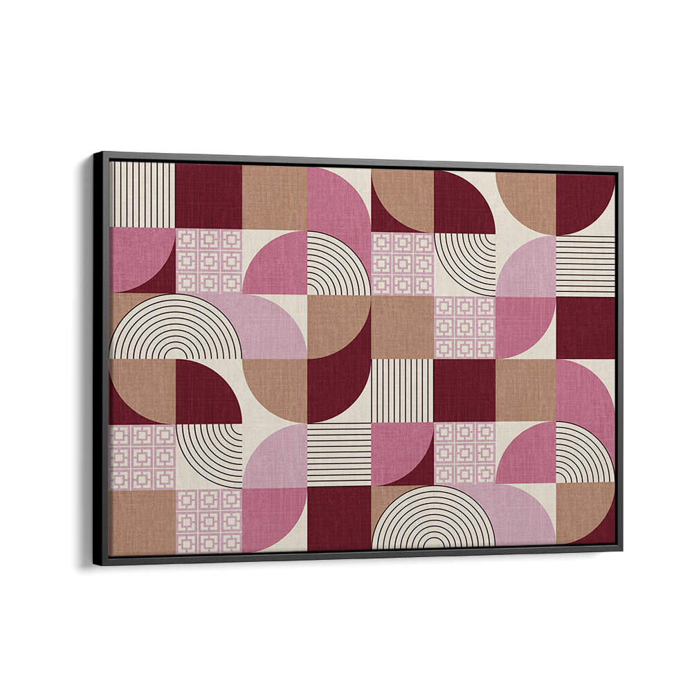 DESERT SHAPES MAUVE , GEOMETRIC ART PRINTS