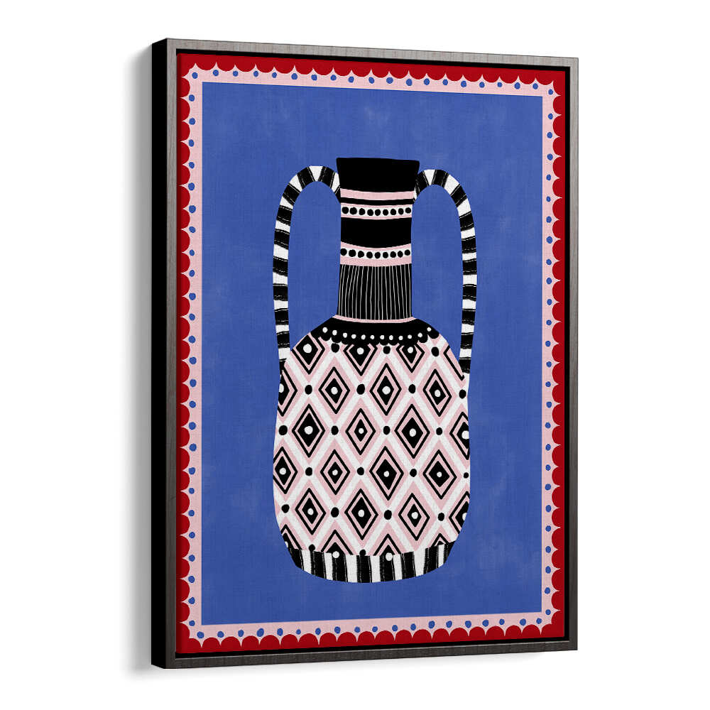 BOLD GEOMETRIC PATTERNS , FLORAL FLOWER PAINTINGS