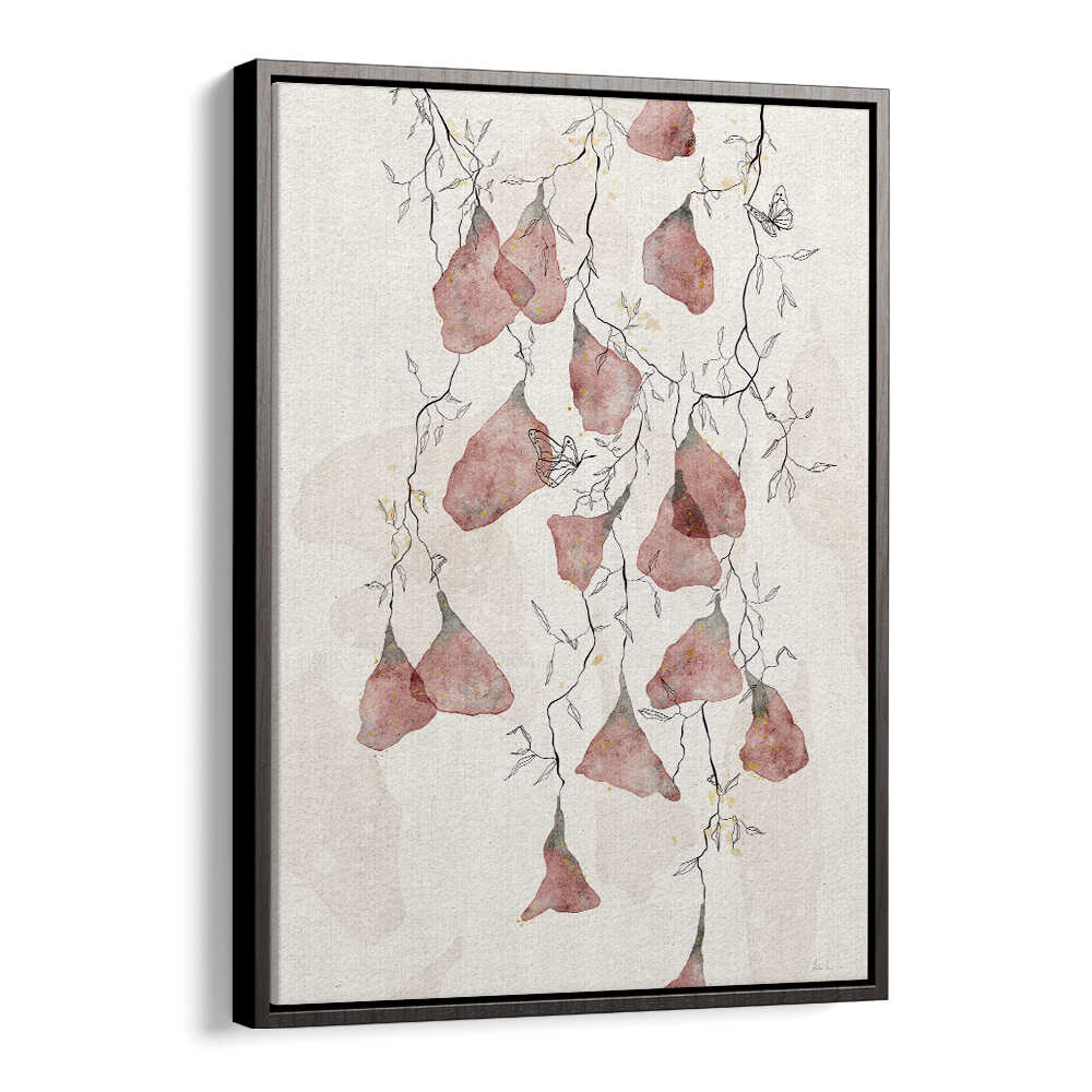 BUTTERFLY KISSES , FLORAL FLOWER PAINTINGS