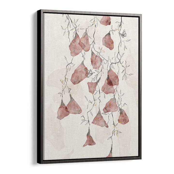 BUTTERFLY KISSES , FLORAL FLOWER PAINTINGS