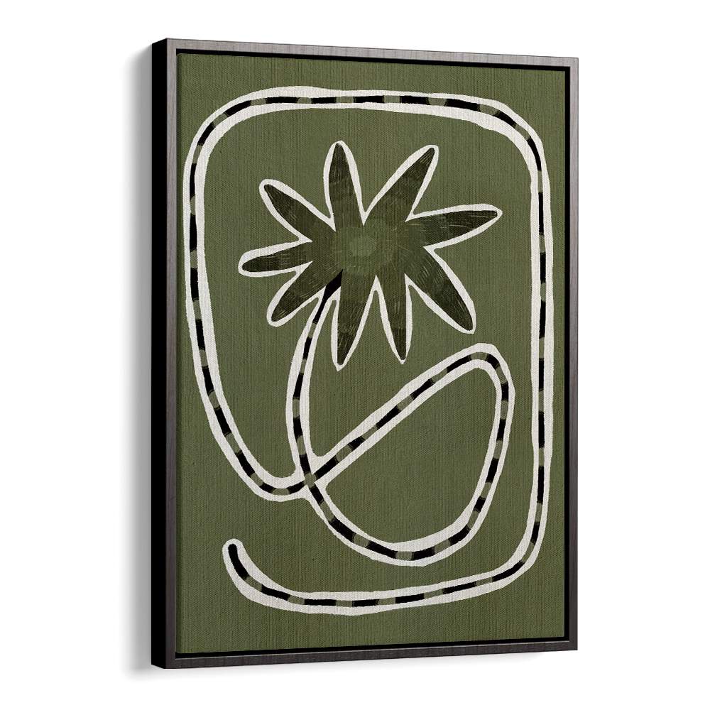 Delicate Bloom Green I, floral flower paintings, showcase modern artistry and elegance for your décor collection.