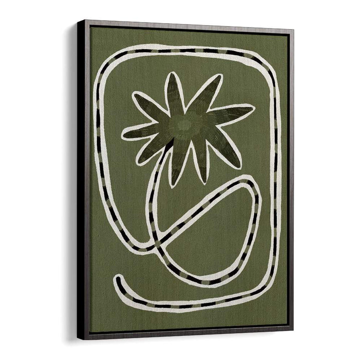 Delicate Bloom Green I, floral flower paintings, showcase modern artistry and elegance for your décor collection.