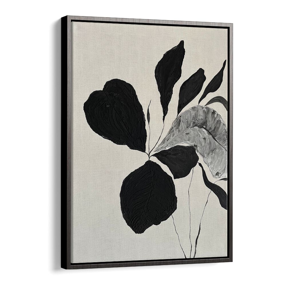 Stylish black and white artwork from THE MUTUAL FEELING - II, FLORAL FLOWER PAINTINGS adds elegance to your decor.