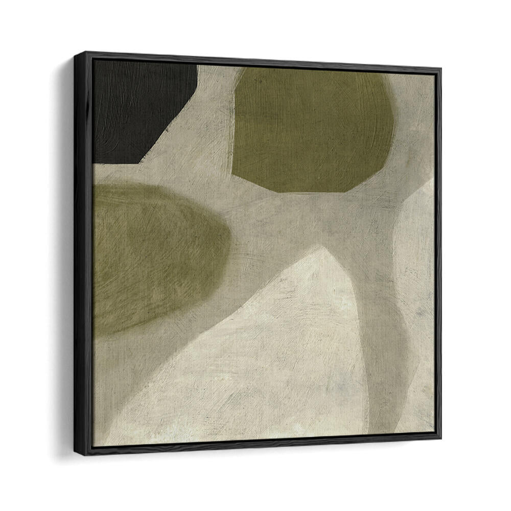 FORMS IN PALE , ABSTRACT PAINTINGS