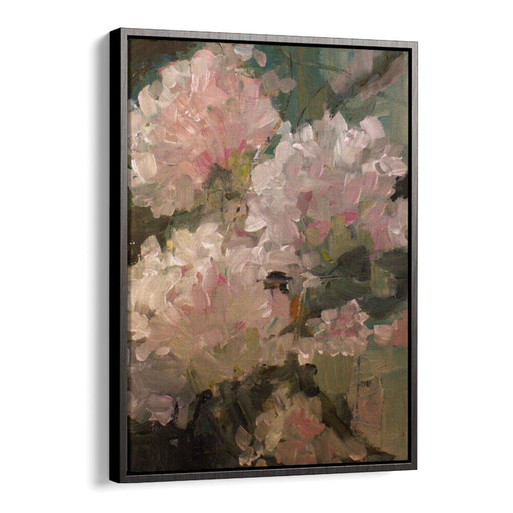 Stunning HORTENSIA ROSA, FLORAL FLOWER PAINTINGS featuring ethereal pink blooms, perfect for elevating home decor.