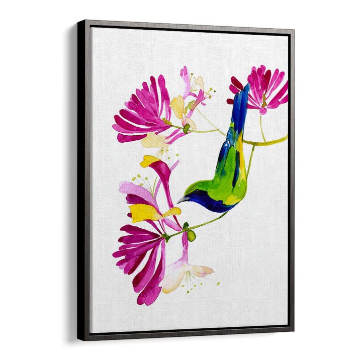 HONEYSUCKLE SEASON SMALL , FLORAL FLOWER PAINTINGS