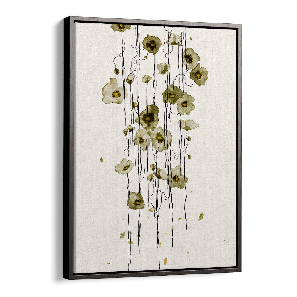 HORIZONTAL GREENERY , FLORAL FLOWER PAINTINGS