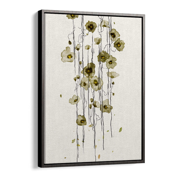HORIZONTAL GREENERY , FLORAL FLOWER PAINTINGS