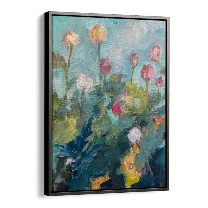 Vibrant IMPRESSIONISTIC BLOOMS, FLORAL FLOWER PAINTINGS enhancing decor with abstract floral beauty.