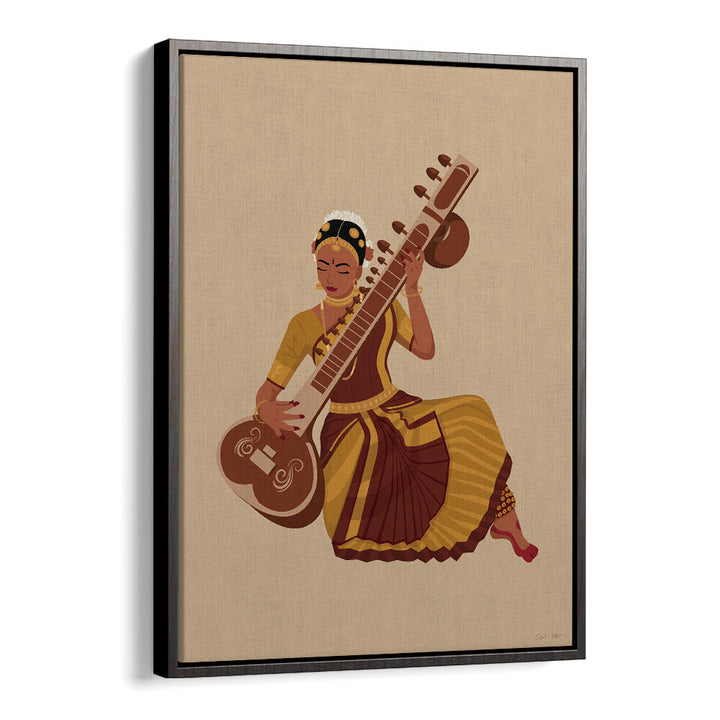 MELODY OF STRINGS , INDIAN ART PAINTINGS