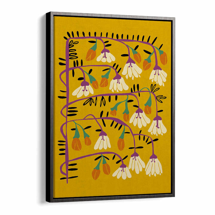 Vibrant MATISSE YELLOW Floral Flower Paintings enhance any space with their intricate floral designs and fresh hues.