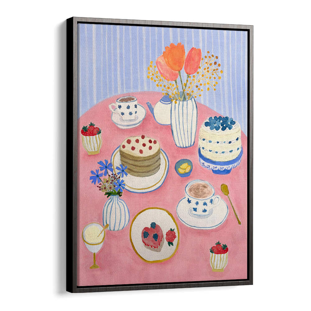 TEA PARTY II SPRING TABLE , KITCHEN POSTERS