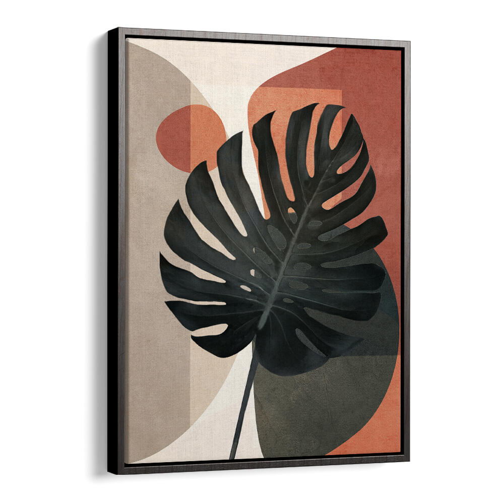 TROPICAL SILHOUETTES , BOHO ART PAINTINGS