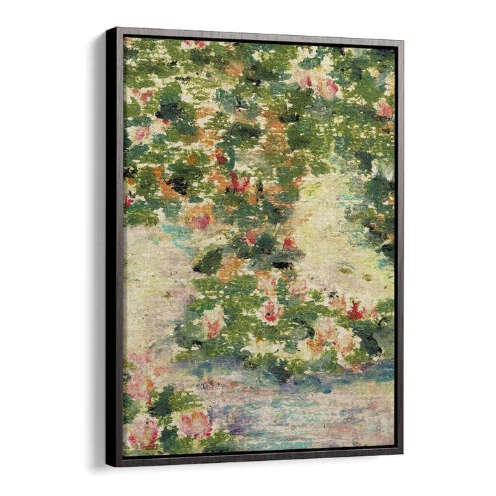 WATER LILIES , FLORAL FLOWER PAINTINGS