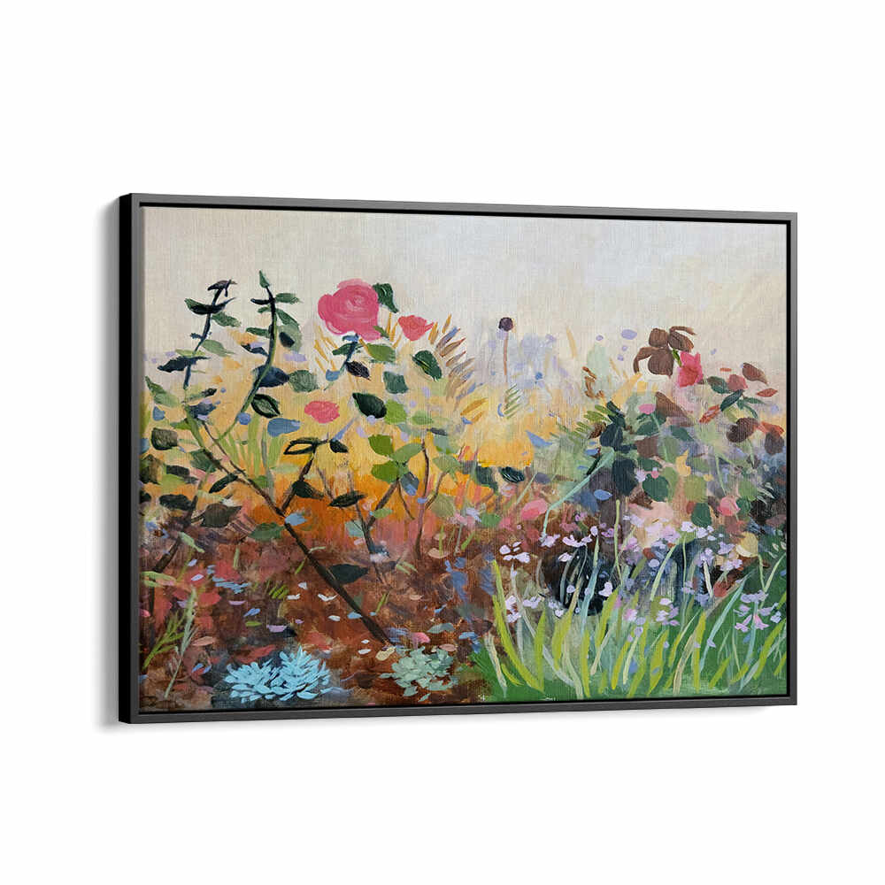 WINTER GLOW , FLORAL FLOWER PAINTINGS