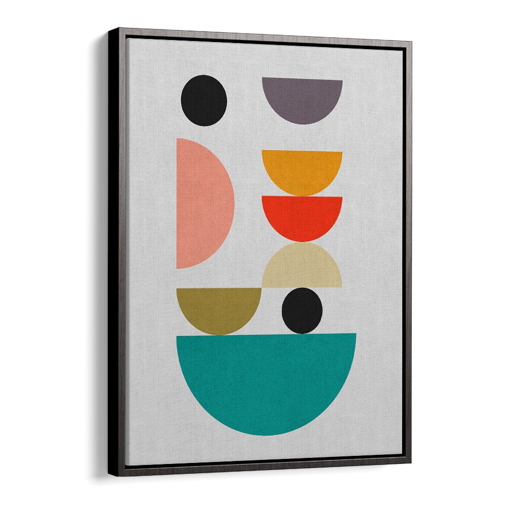 Vibrant HARMONY II, GEOMETRIC ART PRINTS featuring colorful circles, perfect for enhancing any modern space.