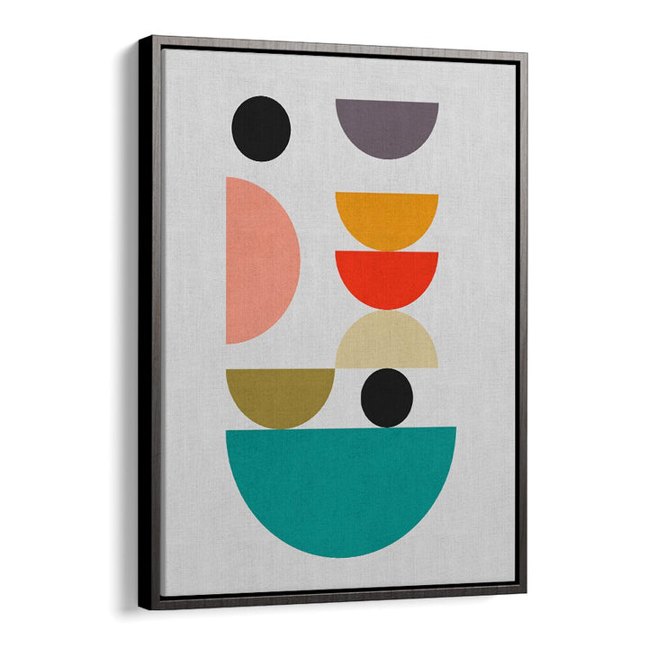 Vibrant HARMONY II, GEOMETRIC ART PRINTS featuring colorful circles, perfect for enhancing any modern space.