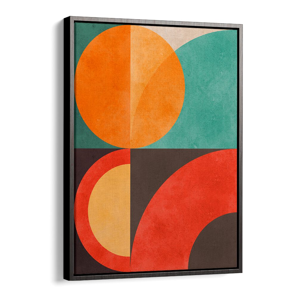 Vibrant CIRCLES IN HARMONY IX, GEOMETRIC ART PRINTS showcasing bold shapes and colors for modern decor.