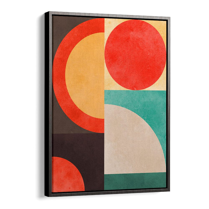 CIRCLES IN HARMONY VIII, GEOMETRIC ART PRINTS showcase vibrant circles and patterns, enhancing any modern decor.