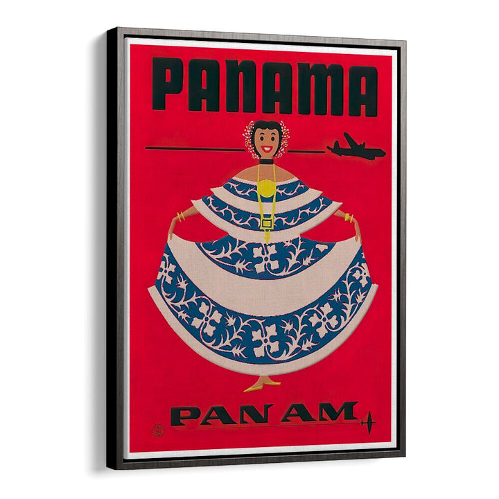 Celebrate the allure of travel with PANAMA, VINTAGE TRAVEL POSTERS, showcasing Panama's vibrant culture and beauty.