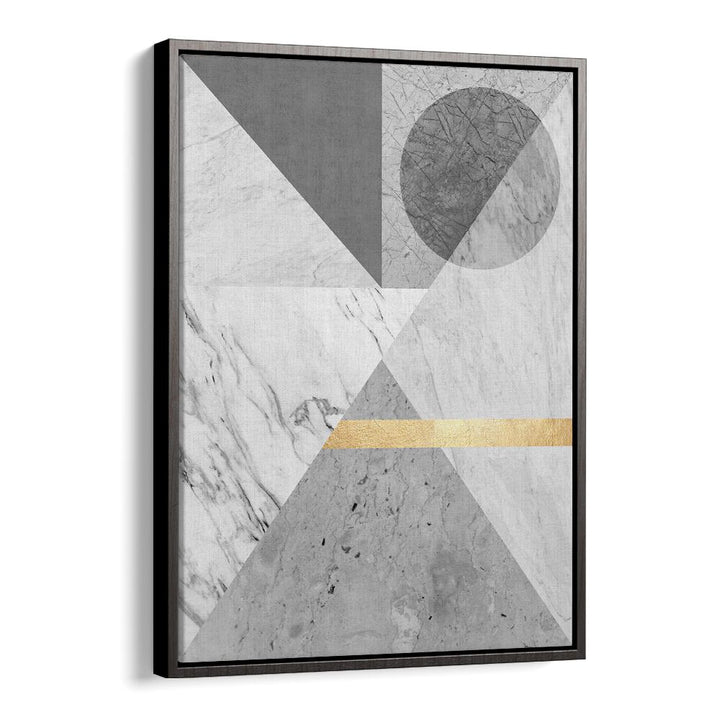 Stylish GRAY TEXTURES II, GEOMETRIC ART PRINTS featuring elegant shapes, perfect for modern decor.