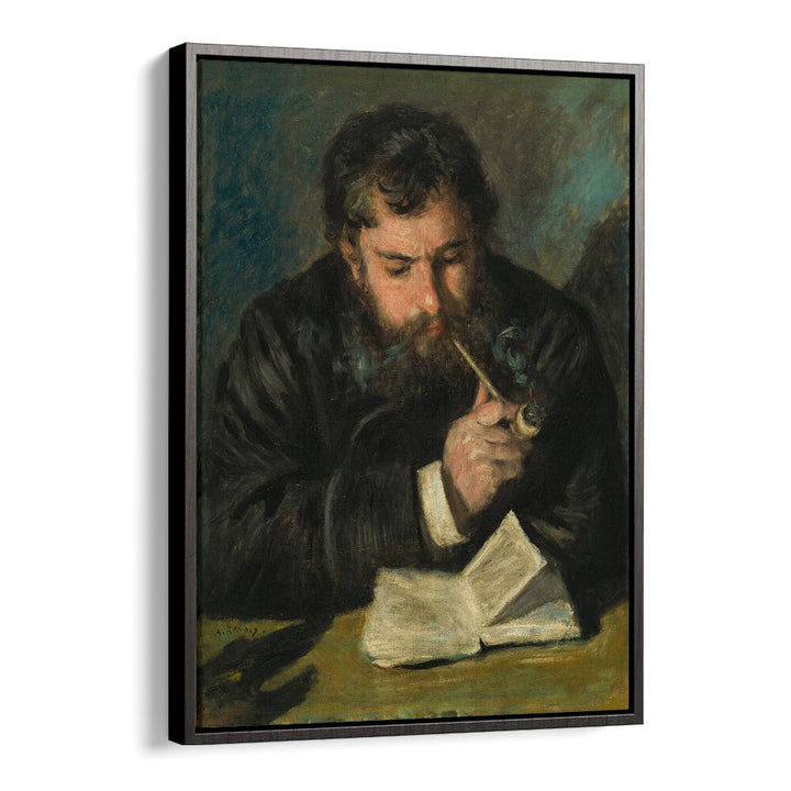 CLAUDE MONET (1872) BY PIERRE-AUGUSTE RENOIR , VINTAGE PAINTINGS
