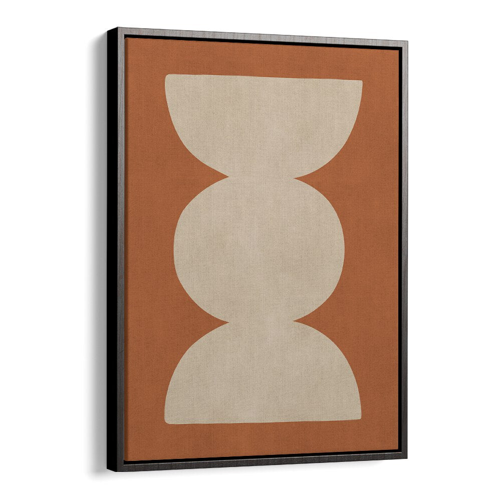 Stylish TRIBAL SHAPES XV, GEOMETRIC ART PRINTS featuring modern tribal design on a warm background, perfect for home decor.