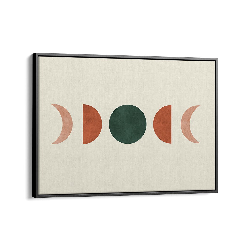 Elegant MOON 1, BOHO ART PAINTINGS showcase lunar phases, perfect for enhancing your night sky decor.