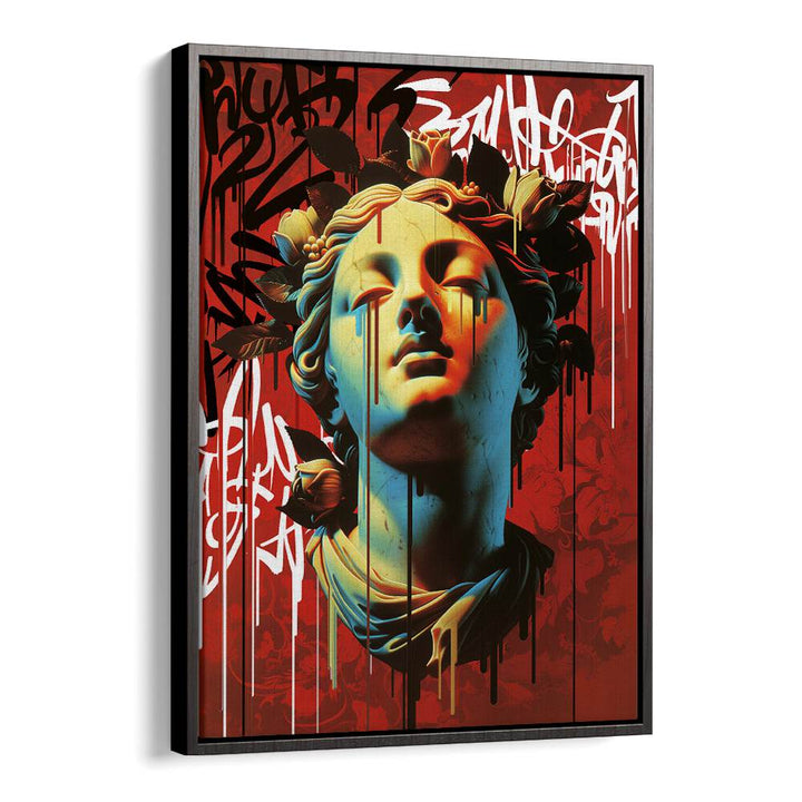 VANDAL ARIADNA, ALTERED ART PRINTS showcase a striking blend of traditional artistry and modern creativity by Dikhotomy.