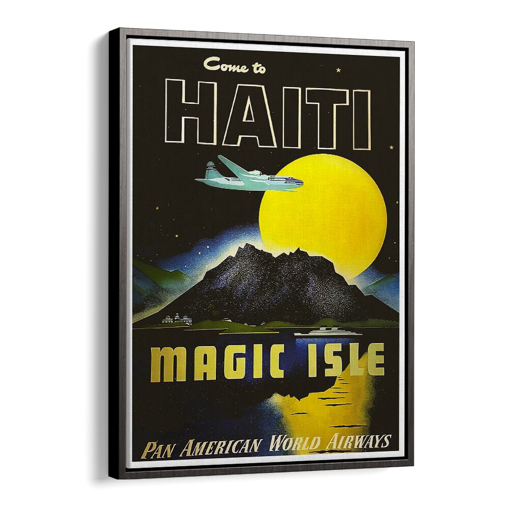 Haiti Magic Isle, Vintage Travel Posters showcase vibrant culture and stunning landscapes, perfect for any space.