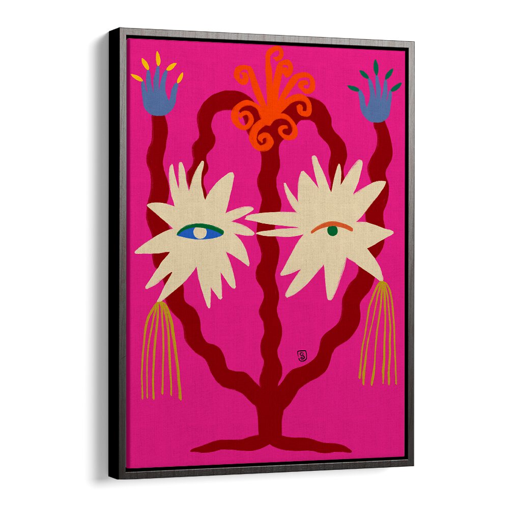 Looking Forward, Vibrant art print features bold colors and unique designs, perfect for energizing your space.