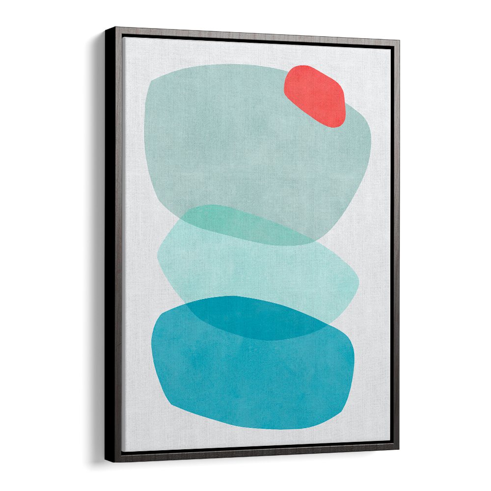 ROCK OVERLAY IV, ABSTRACT PAINTINGS showcase vibrant shapes, adding style and charm to any space. Perfect for decor!