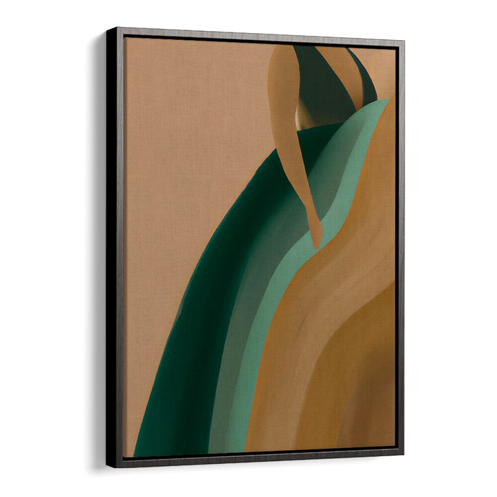 EARTHY DRESS, FASHION POSTERS showcasing elegant natural tones and modern style for sophisticated interior decor by Black Floater.