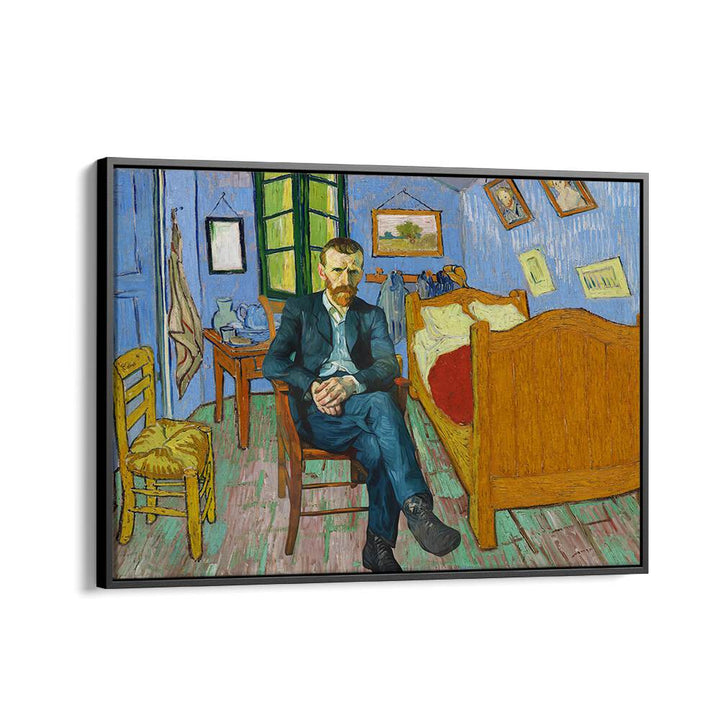 VINCENT'S ROOM, ALTERED ART PRINTS by Dikhotomy captures Van Gogh's essence in a contemporary masterpiece.