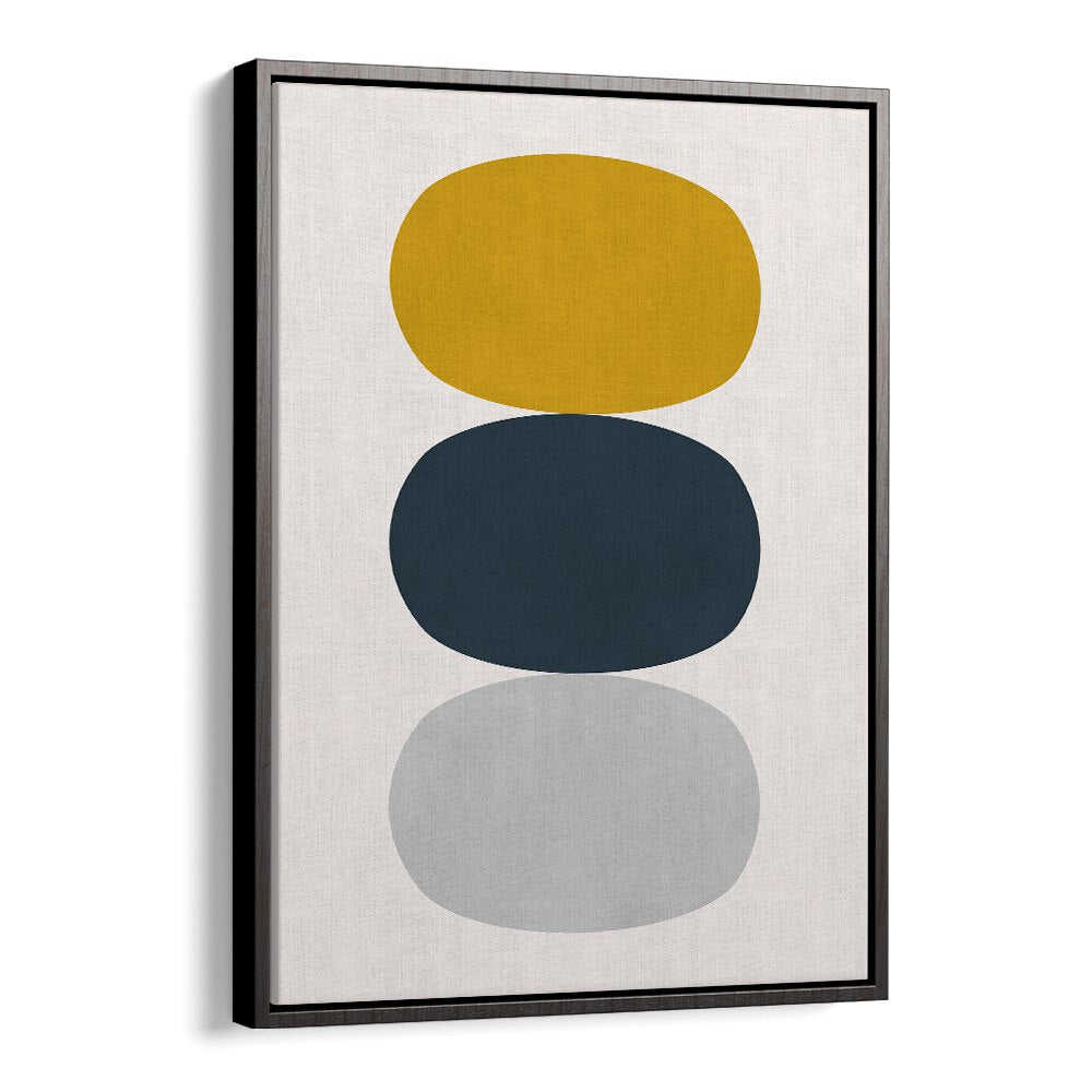 Modern OVALS IN BALANCE II, GEOMETRIC ART PRINTS in bold colors, enhancing elegance and harmony in any space.