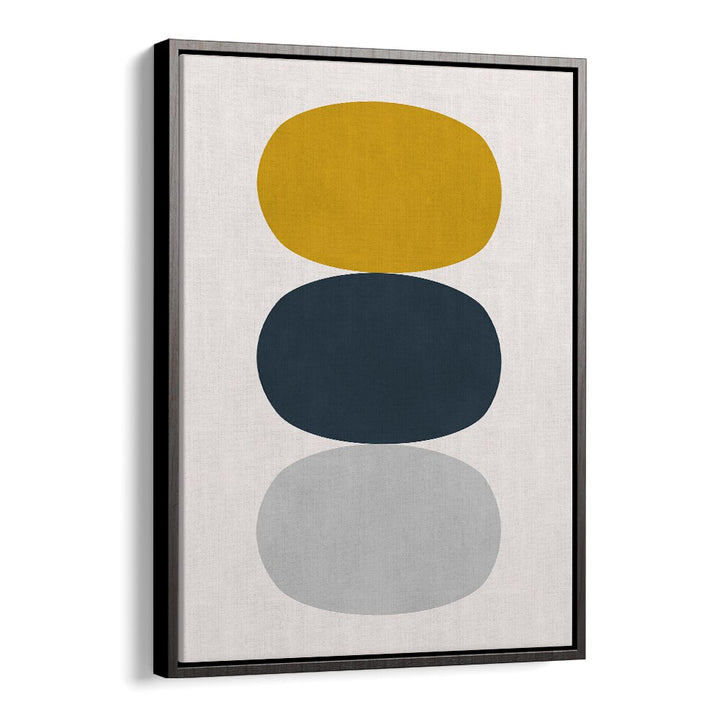 Modern OVALS IN BALANCE II, GEOMETRIC ART PRINTS in bold colors, enhancing elegance and harmony in any space.