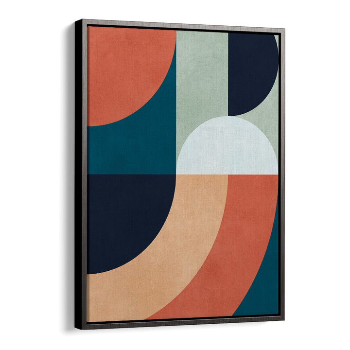CIRCLES IN HARMONY XIV, GEOMETRIC ART PRINTS showcase vibrant colors and abstract design, perfect for modern decor.