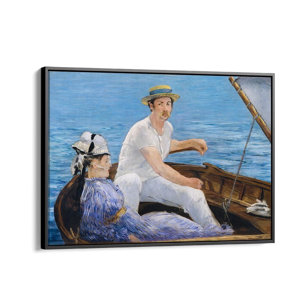 BOATING (1874)  , VINTAGE PAINTINGS