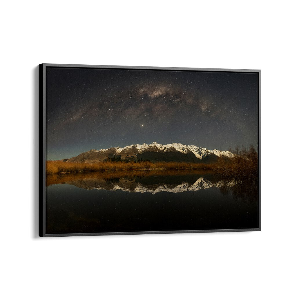 Captivating SNOW MOUNTAIN UNDER MOONLIGHT, PHOTOGRAPHY PRINTS showcasing serene winter landscapes and moonlit reflections.