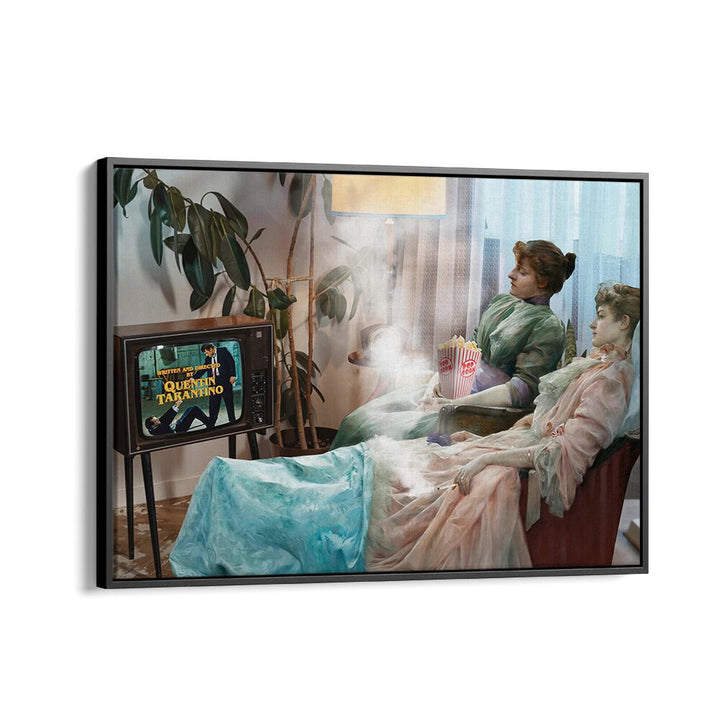 Experience nostalgia with THE MOVIE BEGINS, ALTERED ART PRINTS by Dikhotomy, blending art and cinematic magic.