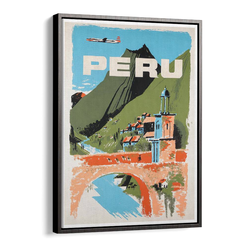 Stunning PERU, VINTAGE TRAVEL POSTERS showcasing the beauty and allure of Peru's landscape and architecture.