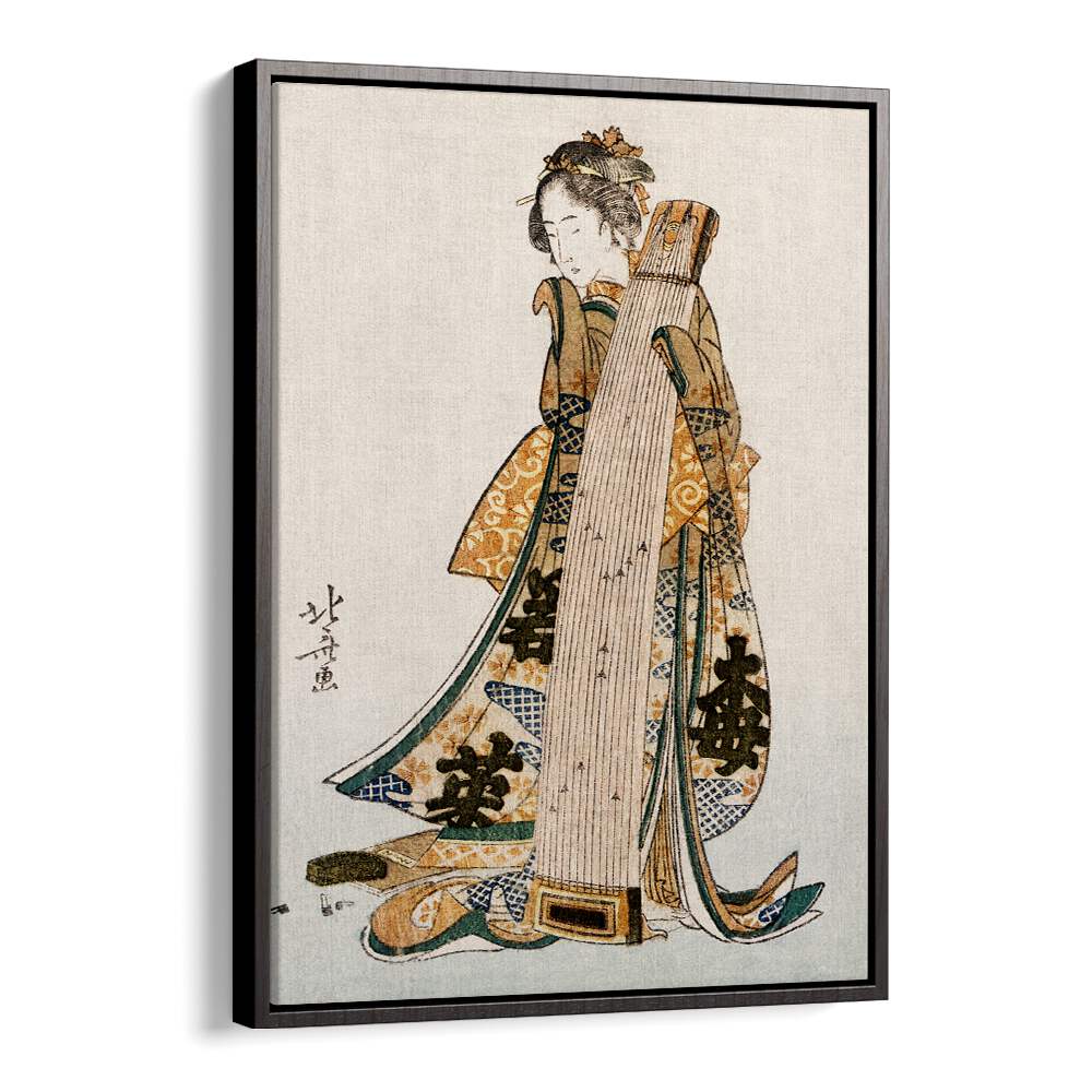 JAPANESE WOMAN , VINTAGE PAINTINGS