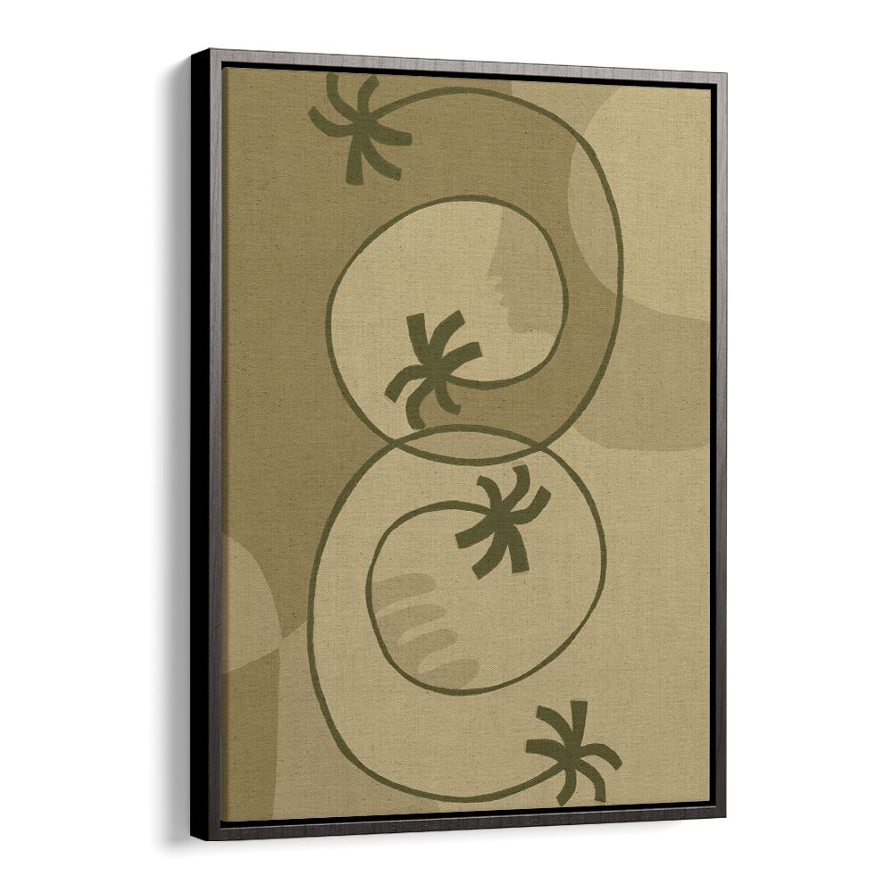 Stylish depiction of nature in THE LAND STORY III, BOHO ART PAINTINGS, enhancing modern home aesthetics.