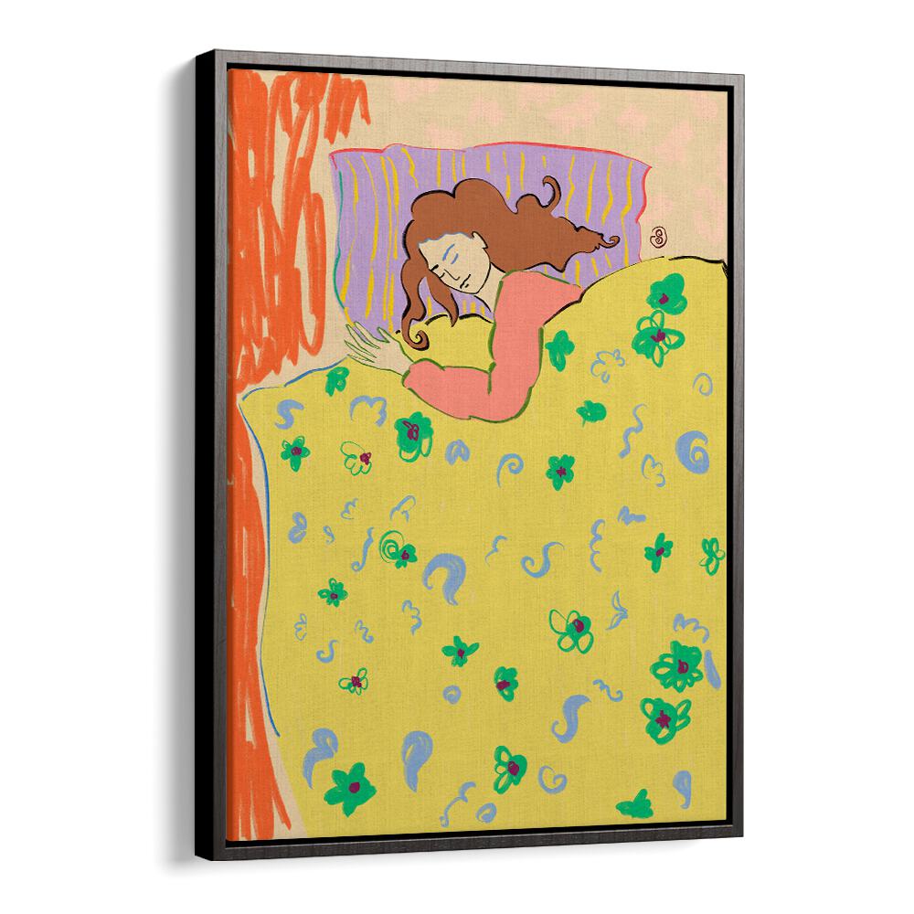 Transform your space with SLEEPING IN, VIBRANT art prints, showcasing lively colors for a creative touch.