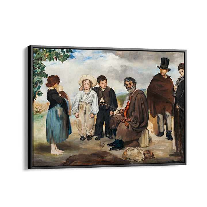 THE OLD MUSICIAN (1862)  , VINTAGE PAINTINGS