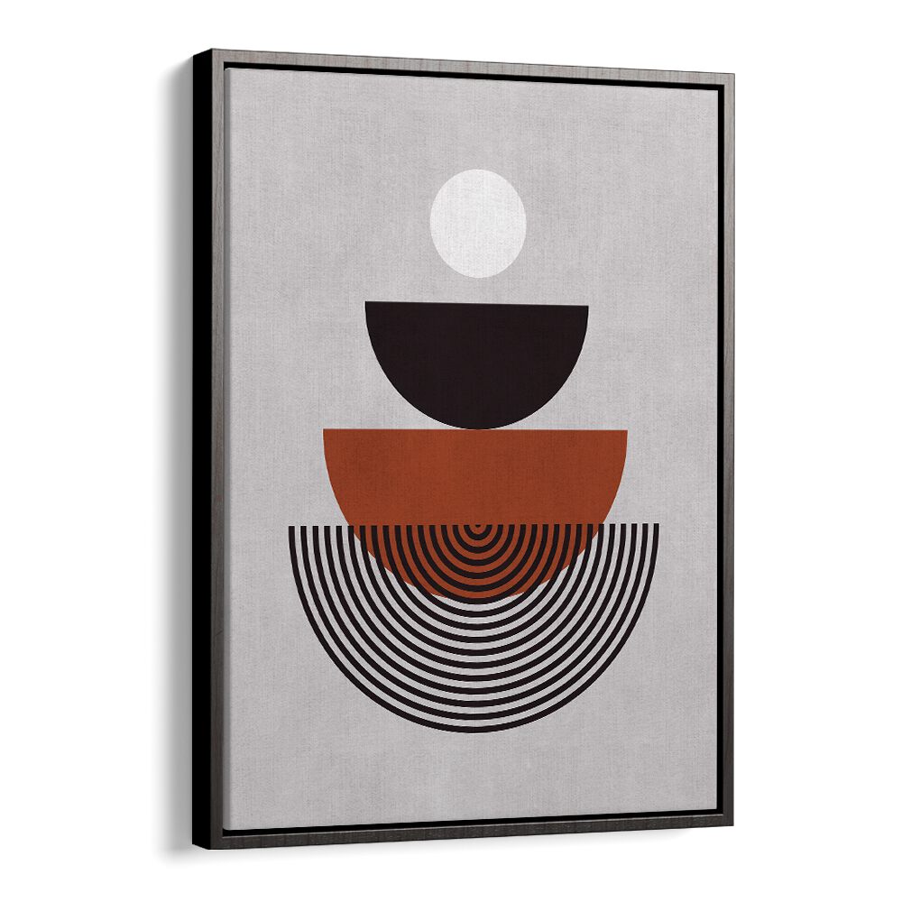 Geometric elegance shines in LINES AND CIRCLES XVIII, BOHO ART PAINTINGS, perfect for enhancing any space.