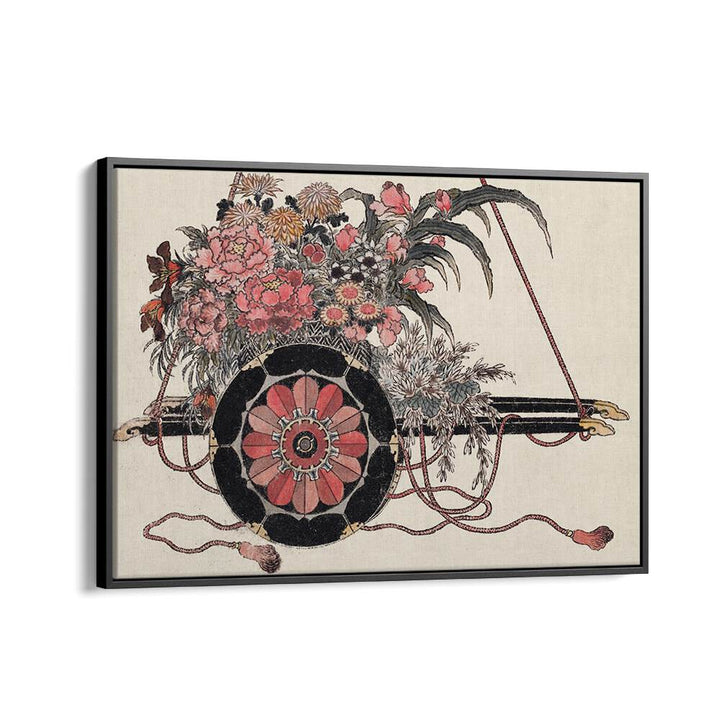 FLOWER CART , VINTAGE PAINTINGS
